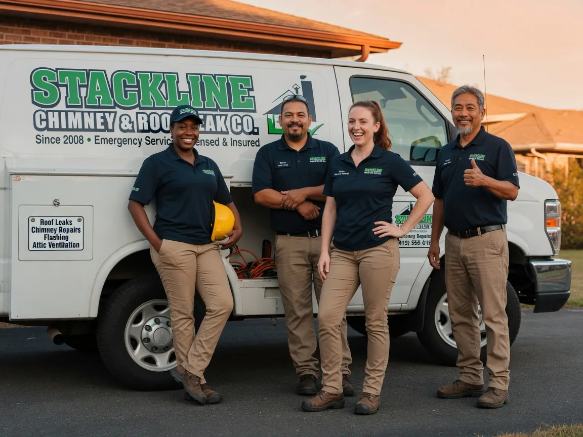 Chimney flashing repair company in Denison, IA